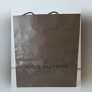 Louis Vuitton Brown Shopping Bag